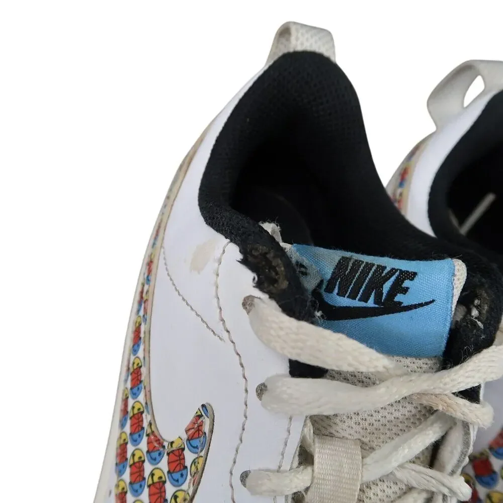 Nike Shoes Kids 5 Sneakers Court Borough Low Athletic Trainers Basketball Swoosh - Picture 15 of 16
